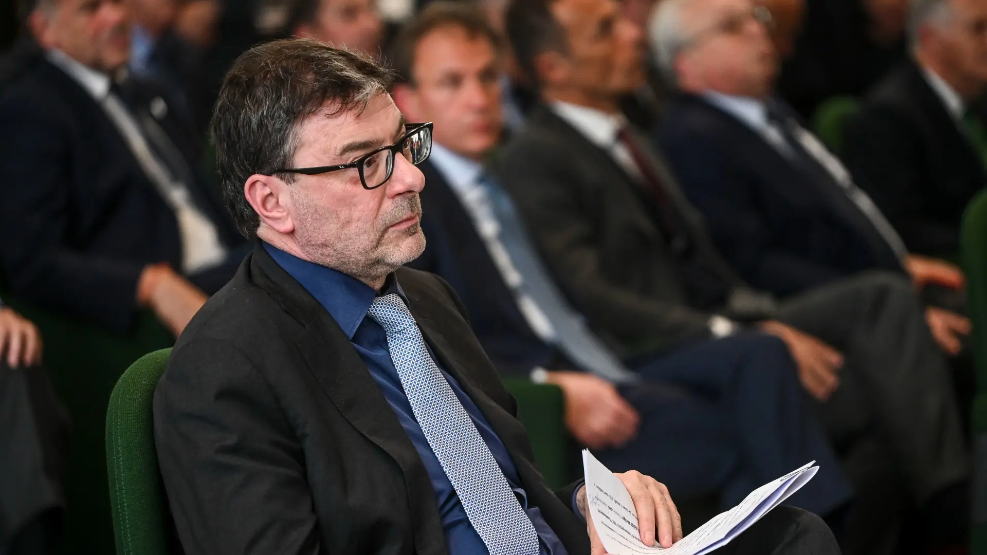 Il ministro Giorgetti