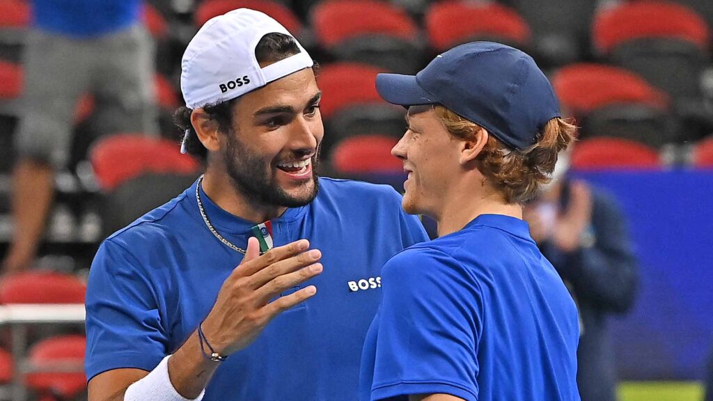 Matteo Berrettini e Jannik Sinner