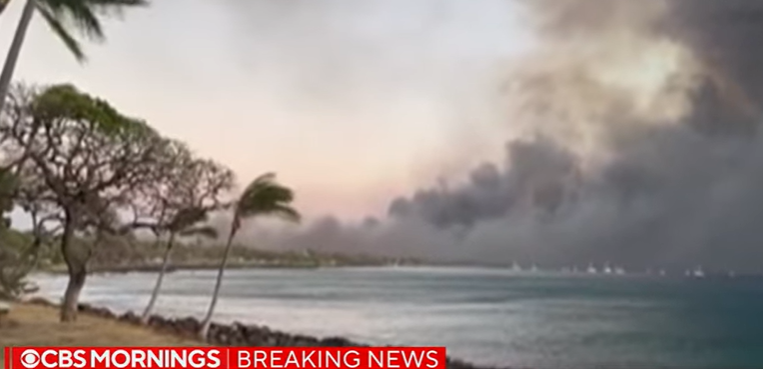 Incendio alle Hawaii