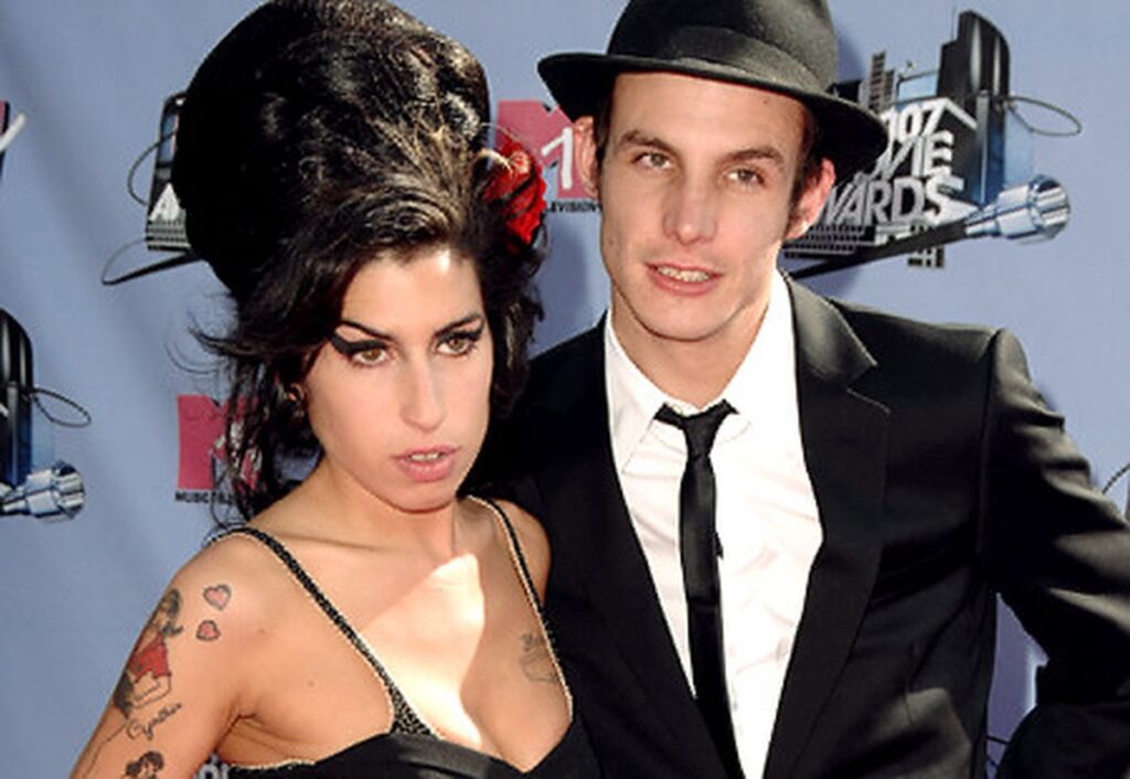 Amy Winehouse e suo marito Blake