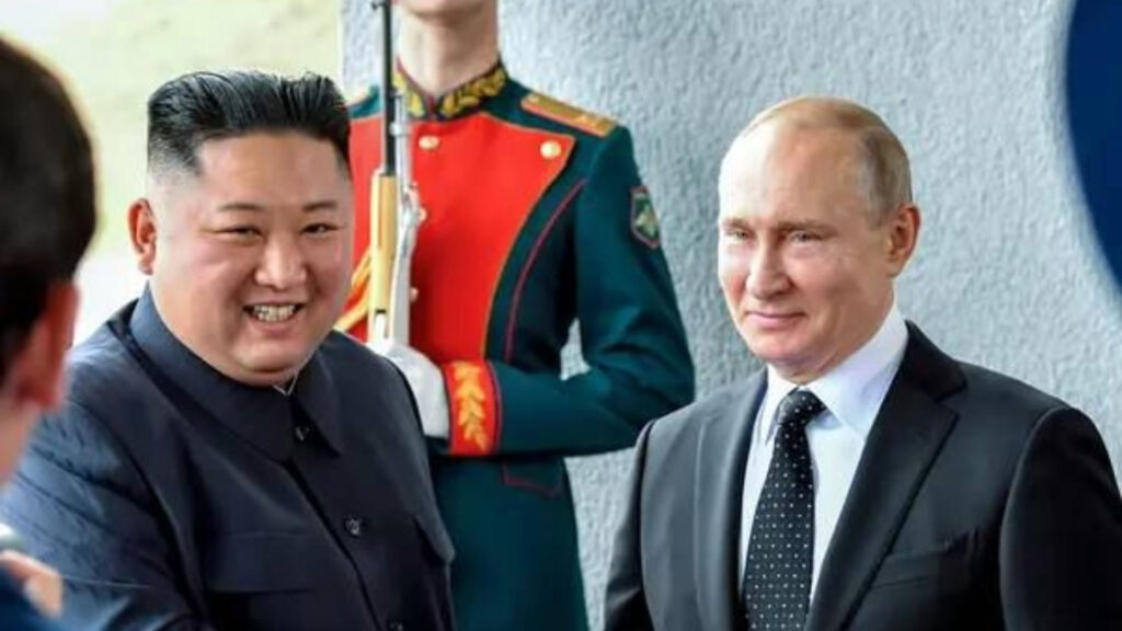 Kim Jong-un e Putin (Corea del Nord e Russia)