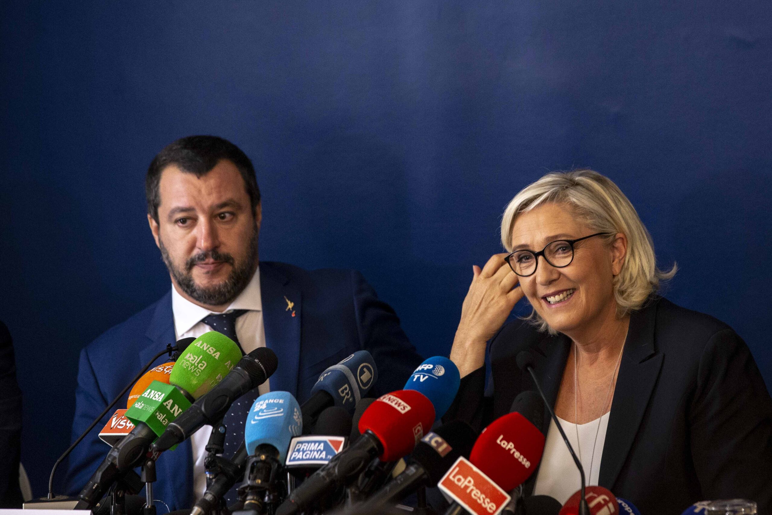 Matteo Salvini Marine Le Pen