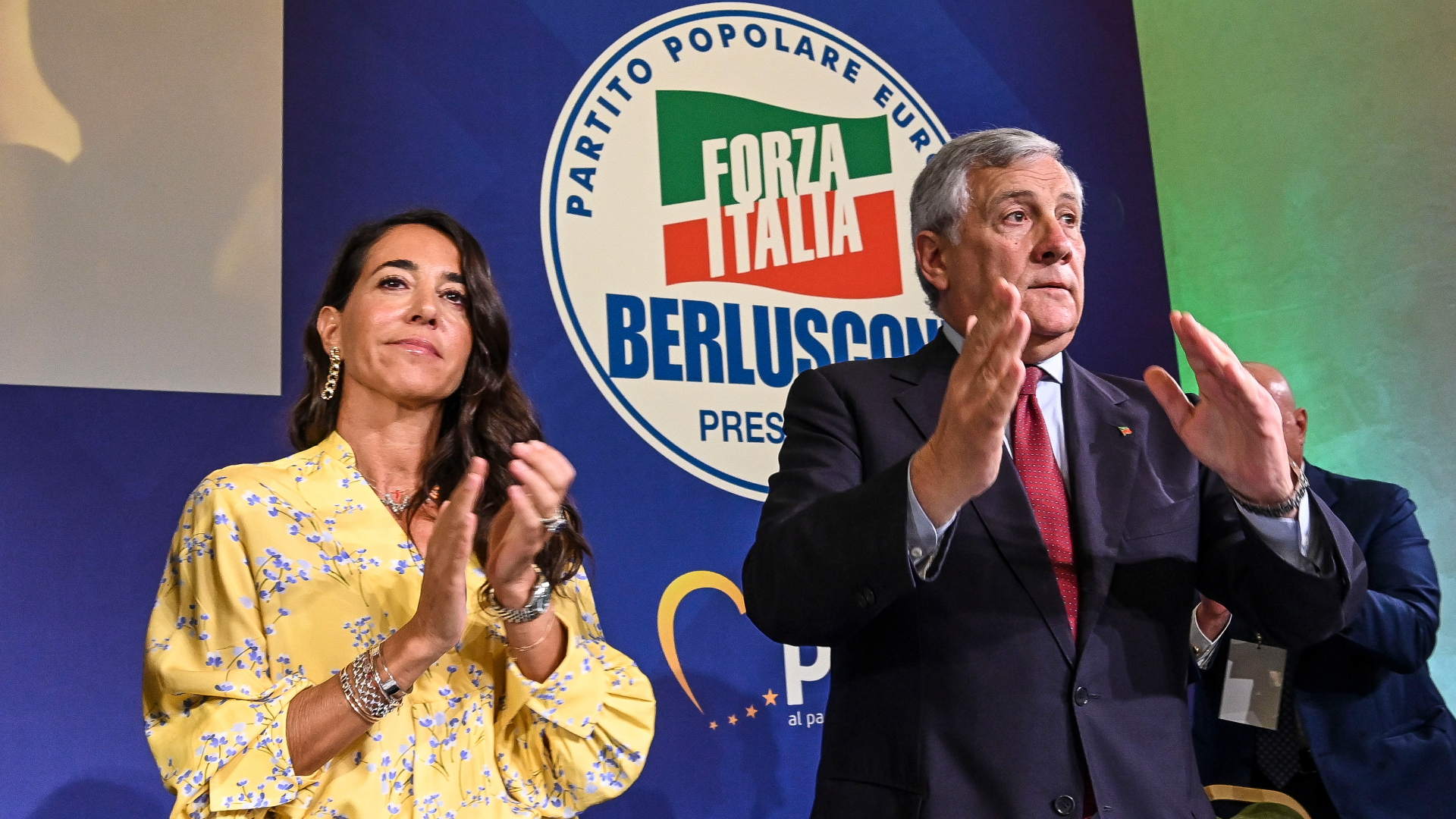 Licia Ronzulli e Antonio Tajani