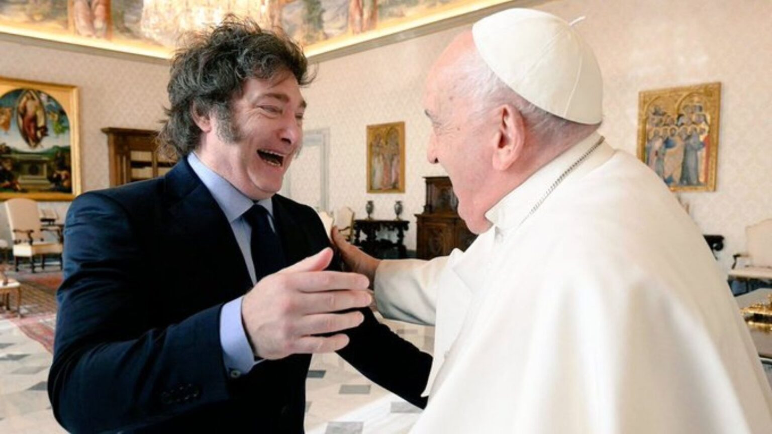 Milei incontra il Papa