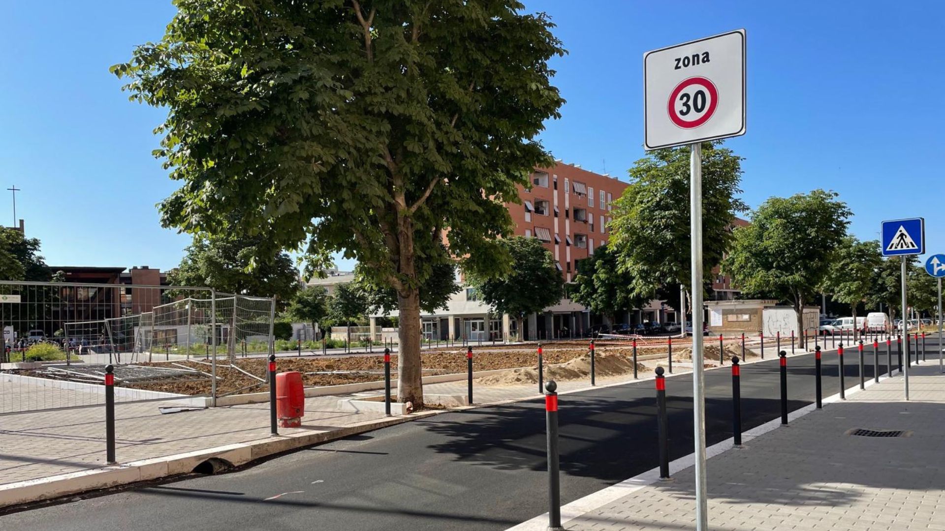 Roma, nuova zona 30 a Casal Monastero