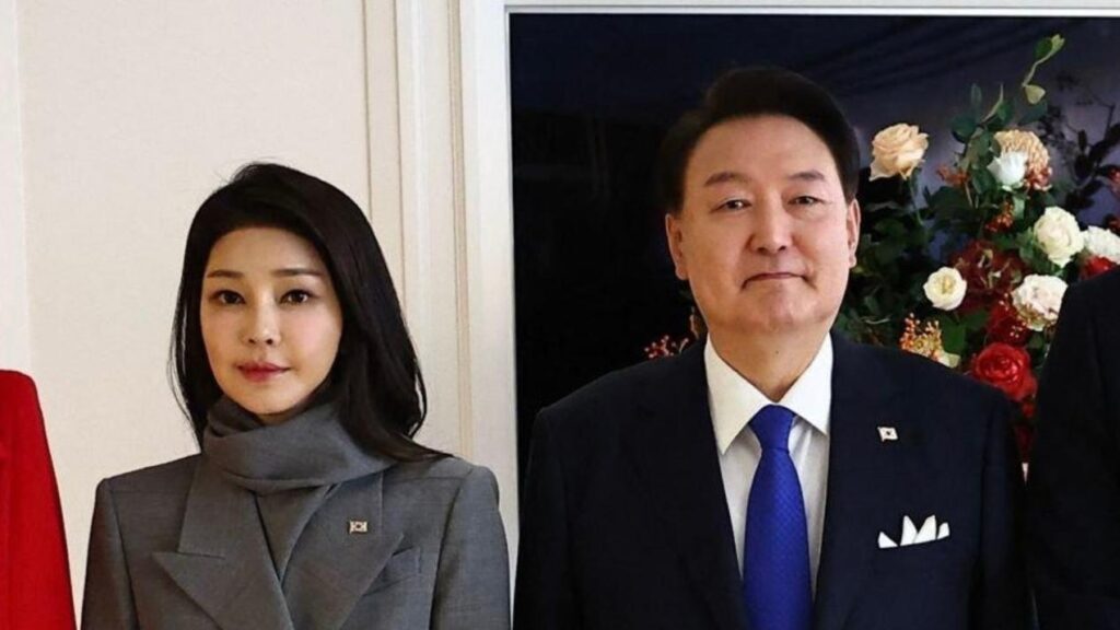 Presidente Corea del Sud, Yoon Suk Yeol e sua moglie