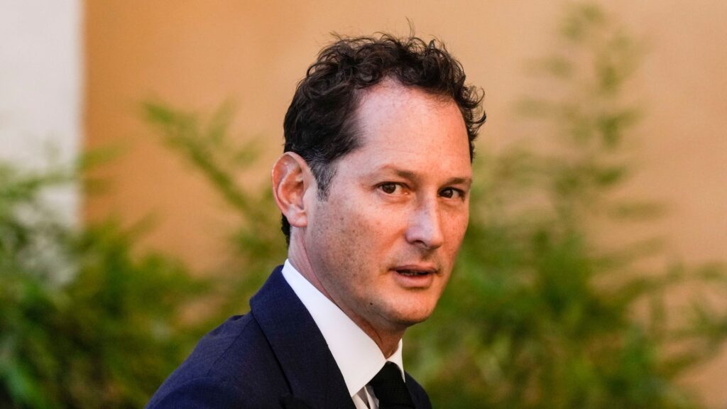 John Elkann, presidente Stellantis