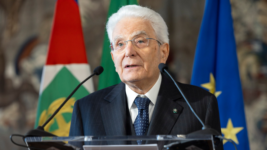 Il presidente della Repubblica Sergio Mattarella sui migranti