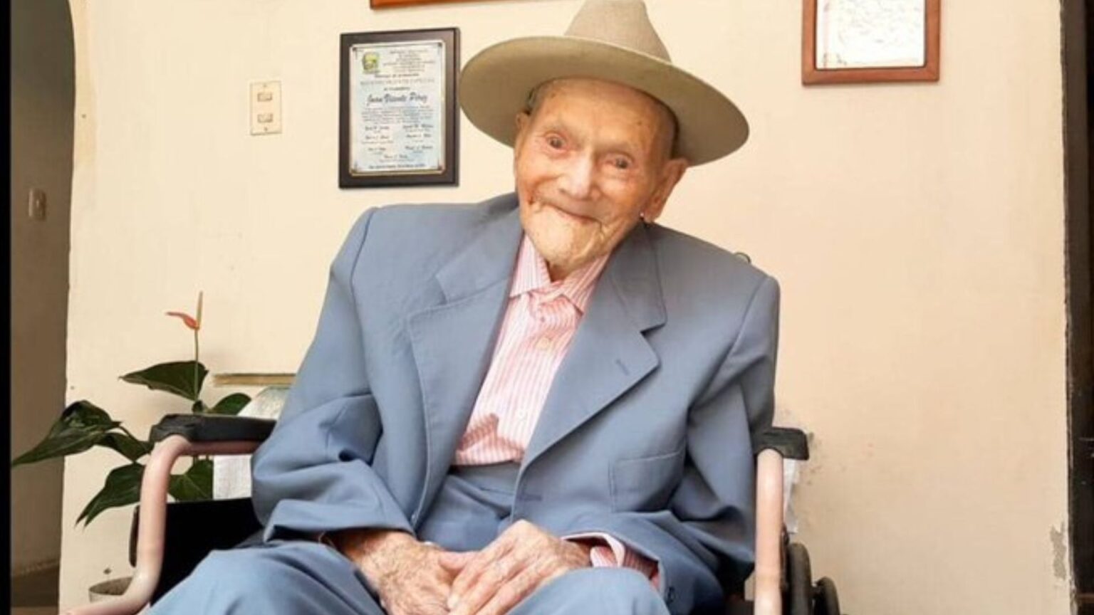 Juan Vicente Pérez Mora, morto uomo più vecchio del mondo