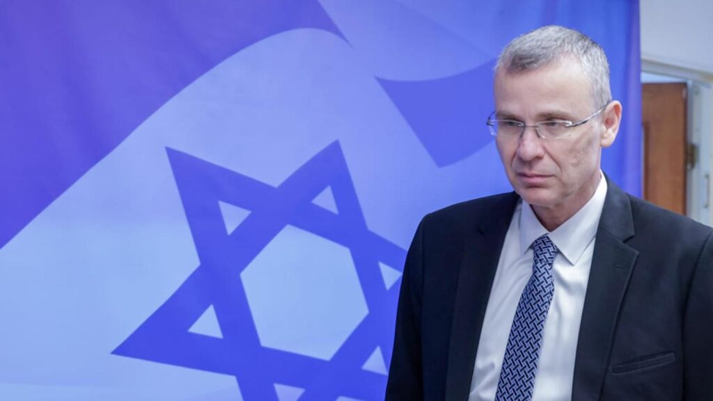 Yariv Levin, Ministro della Giustizia israeliano