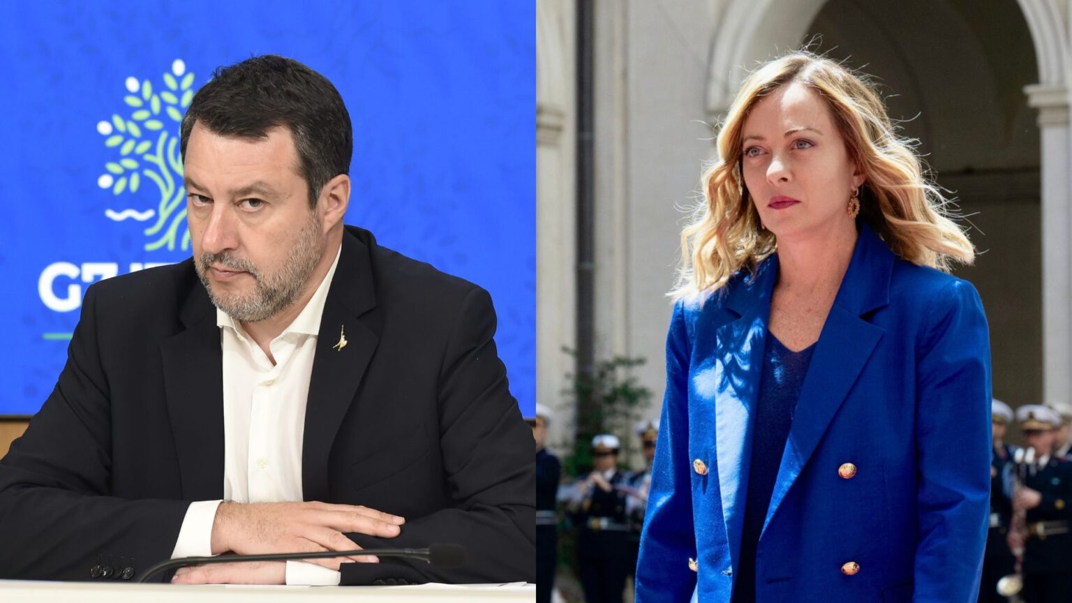 Ucraina, Matteo Salvini e Giorgia Meloni