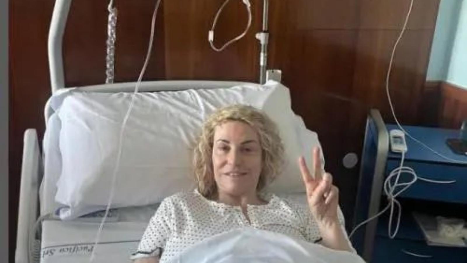 Antonella Clerici in ospedale per un’operazione alle ovaie: “Tutto è andato bene”