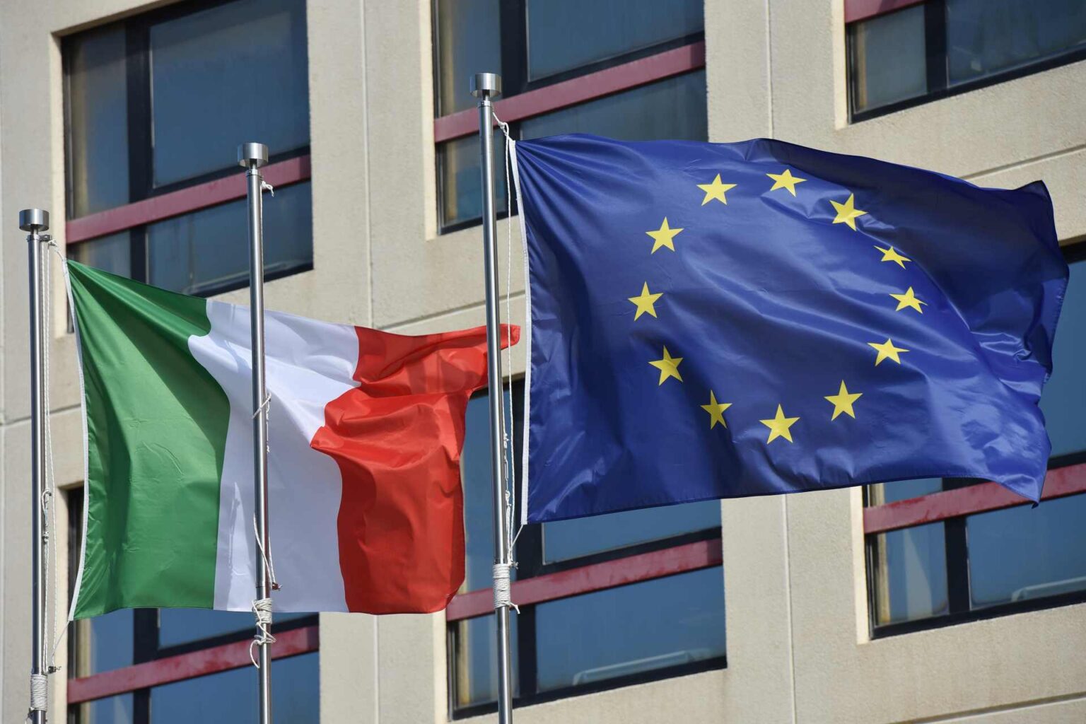 Bandiera Europa Italia