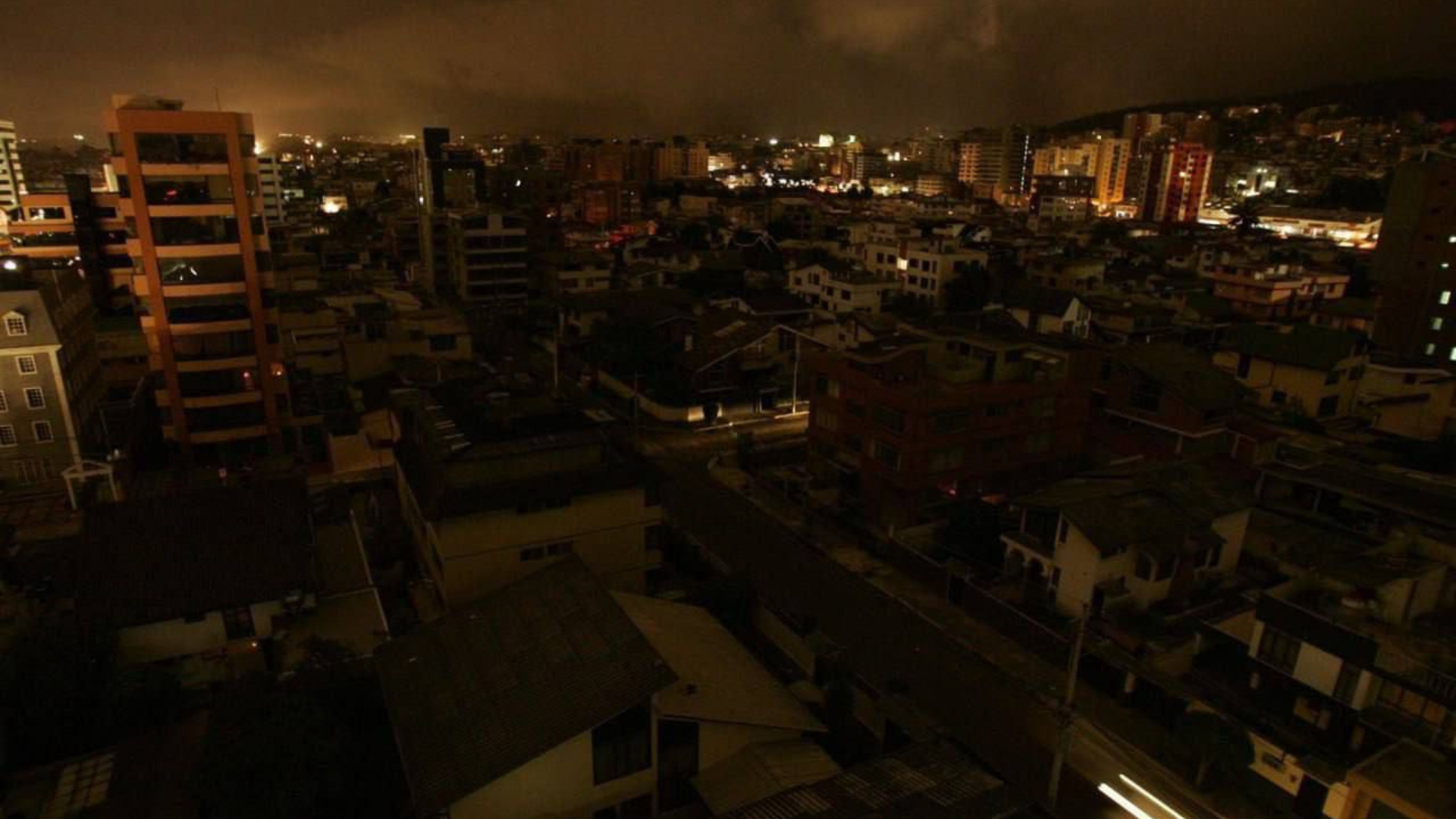 Ecuador, blackout