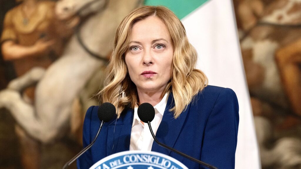 Giorgia meloni, presidente del Consiglio