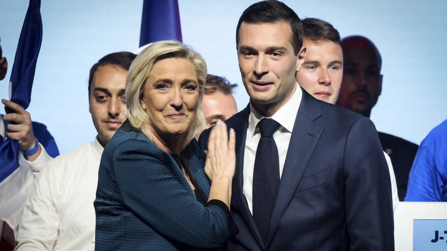 Elezioni in Francia, Le Pen e Bardella
