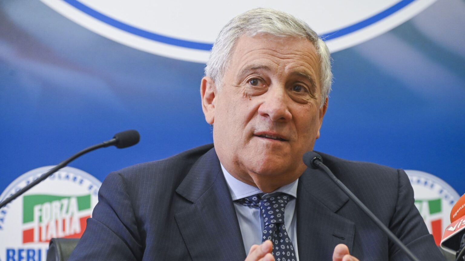 Antonio Tajani, leader di Forza Italia