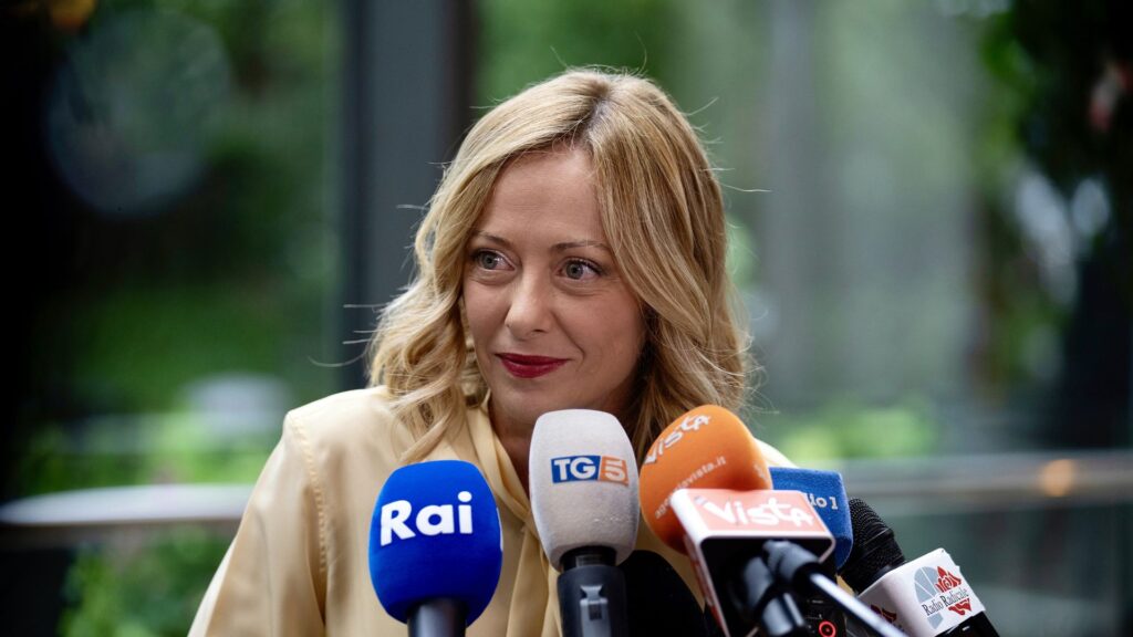 Giorgia Meloni sulle nomine del CdA Rai