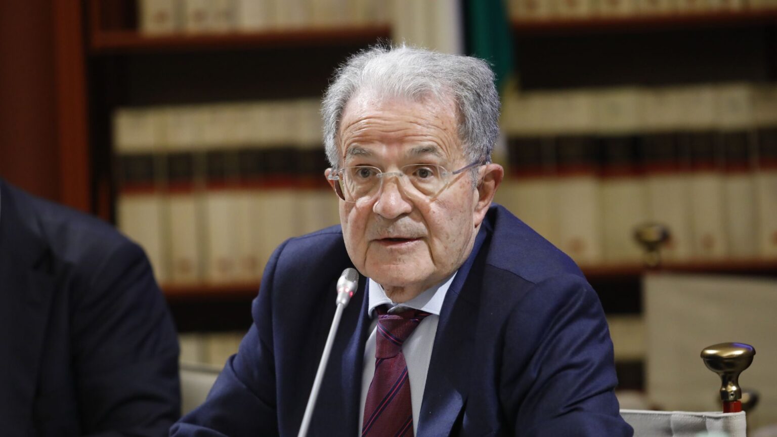 L'ex presidente del Consiglio Romano Prodi