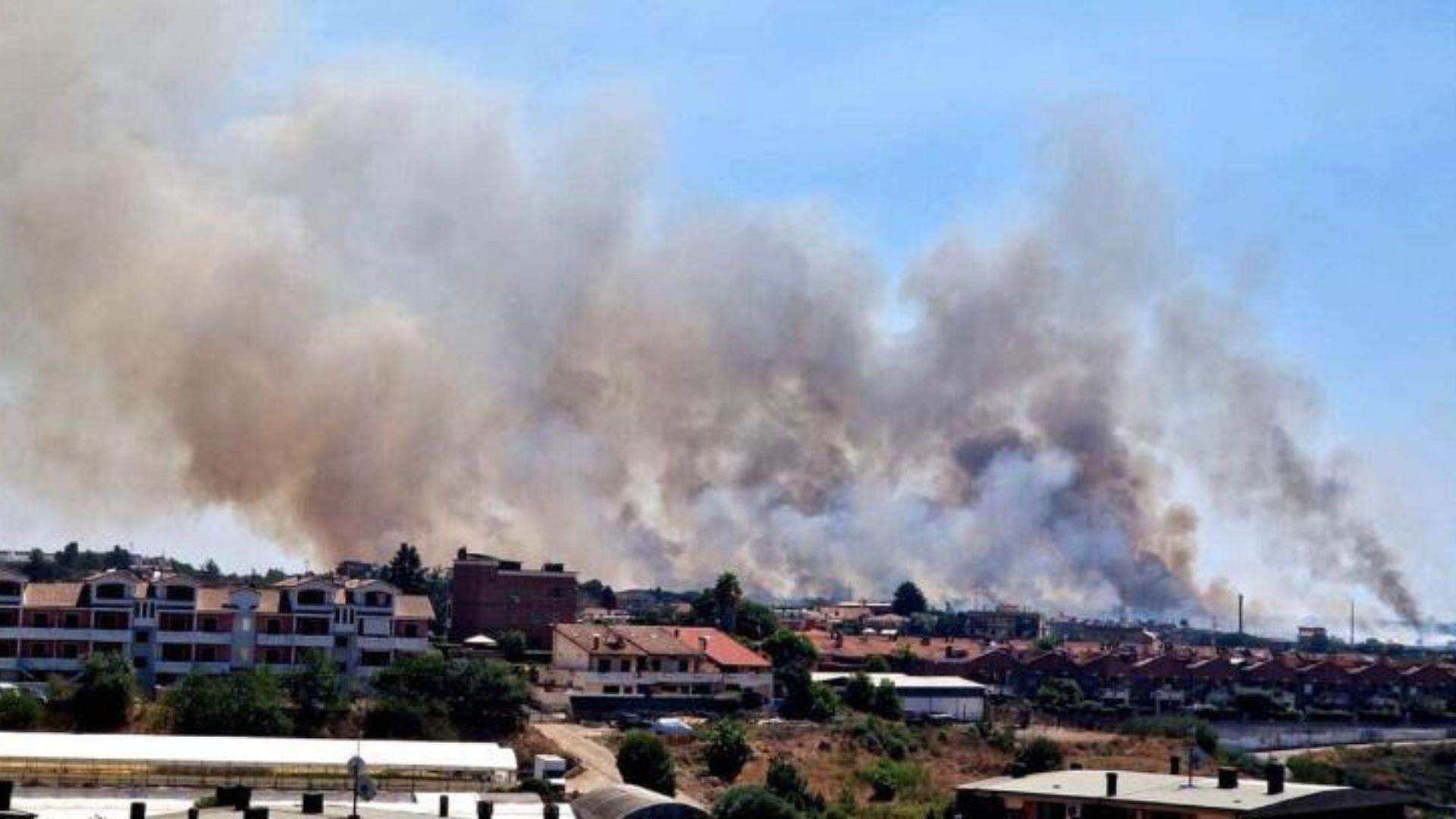 Roma incendio 