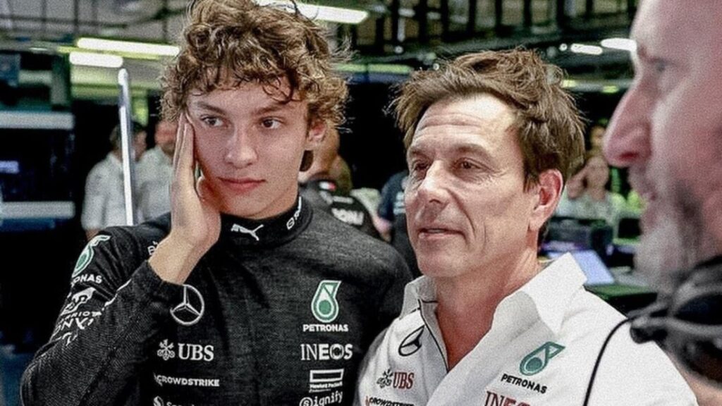 Formula 1, Kimi Antonelli e Toto Wolff