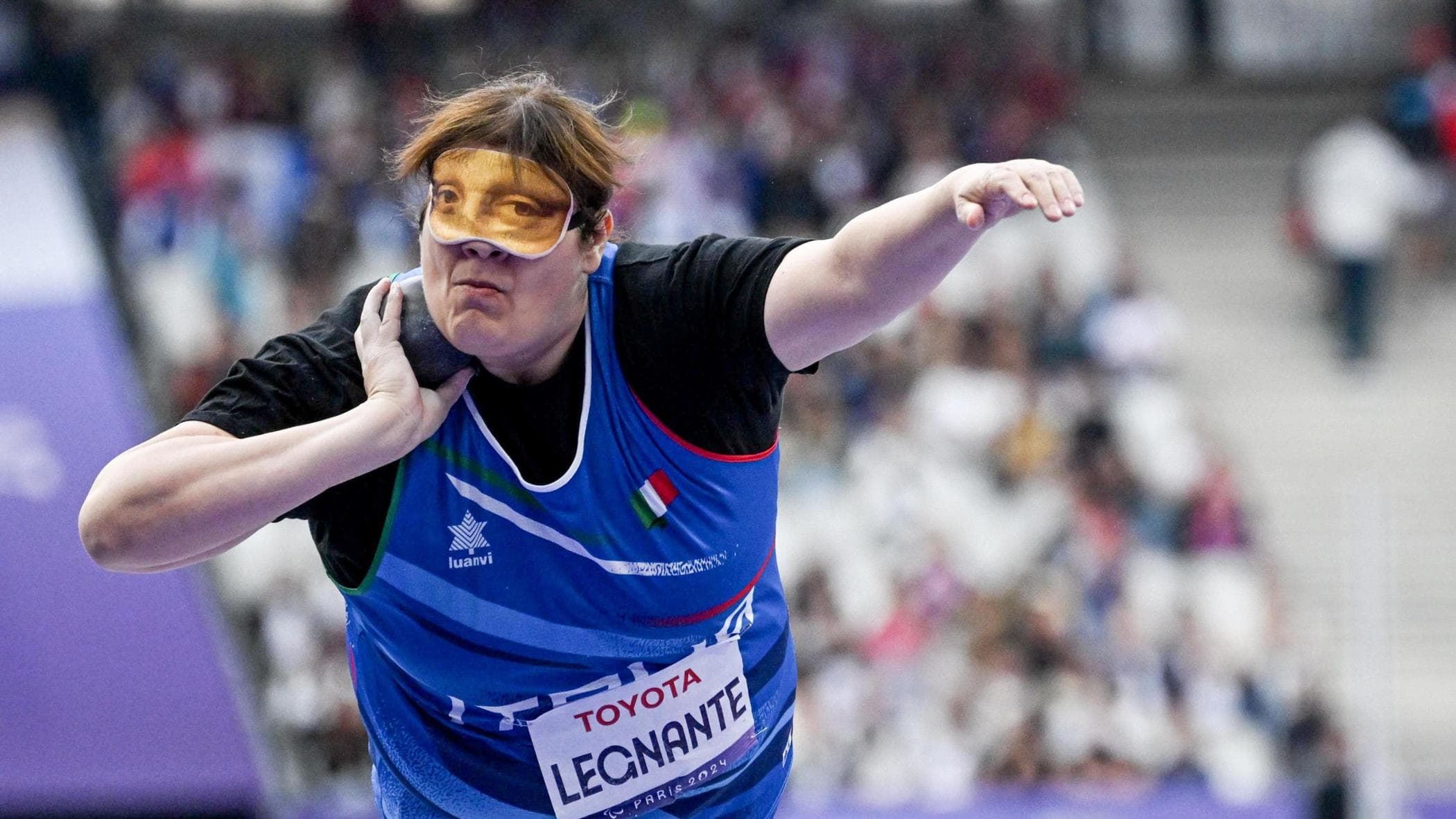 Assunta Legnante, oro nel lancio del peso alle Paralimpiadi