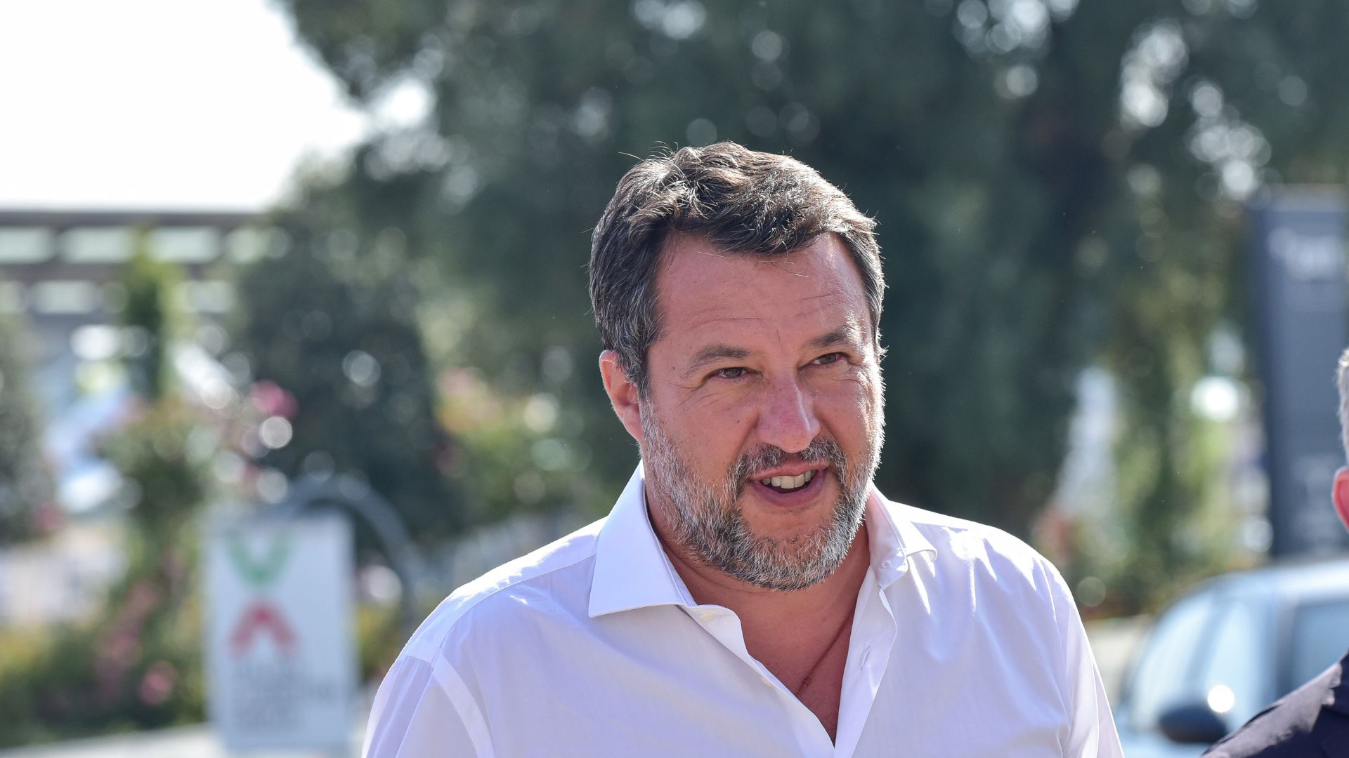 Il leader della Lega Matteo Salvini