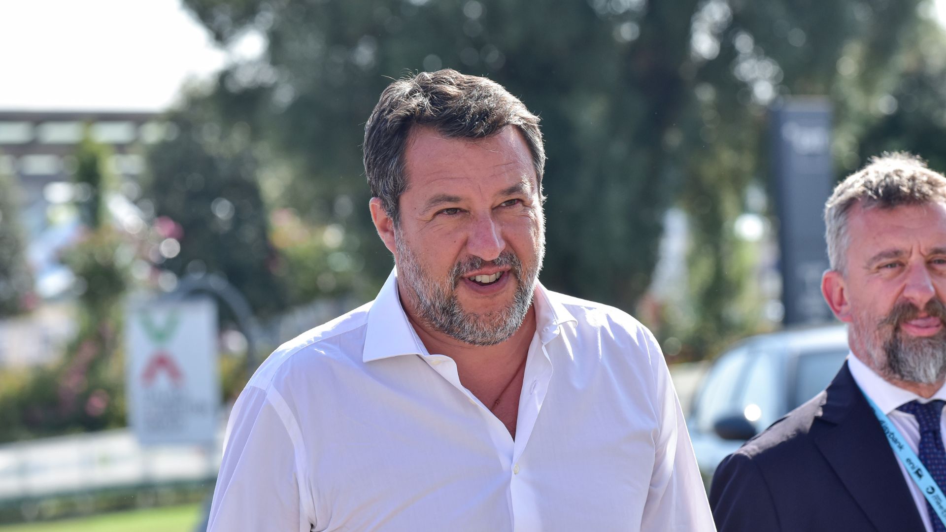 Il leader della Lega Matteo Salvini