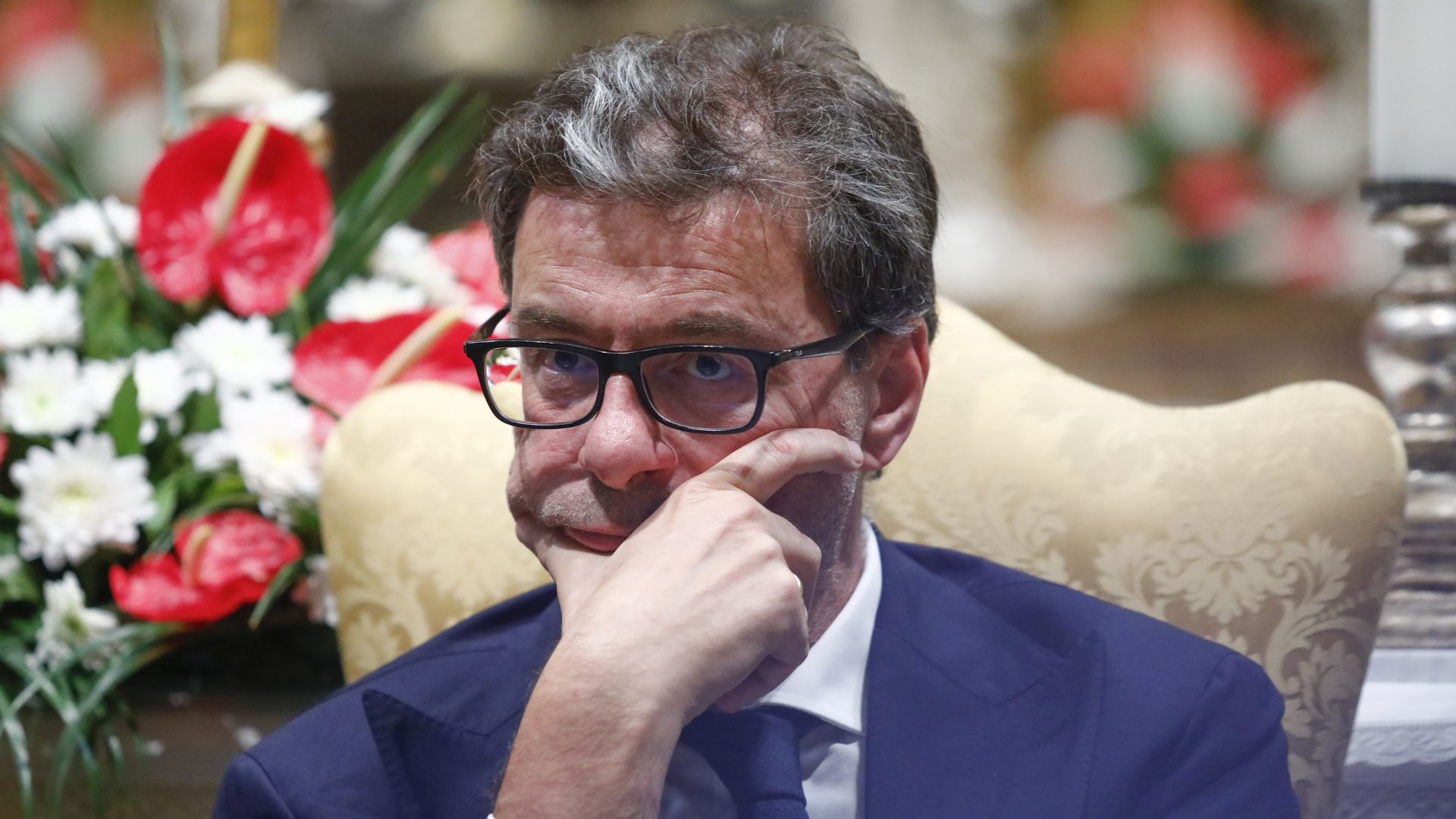 Il ministro dell'Economia e delle Finanze Giancarlo Giorgetti