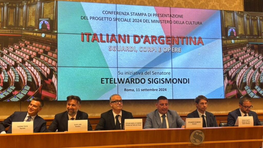 La conferenza stampa nella Sala Caduti di Nassyria al Senato