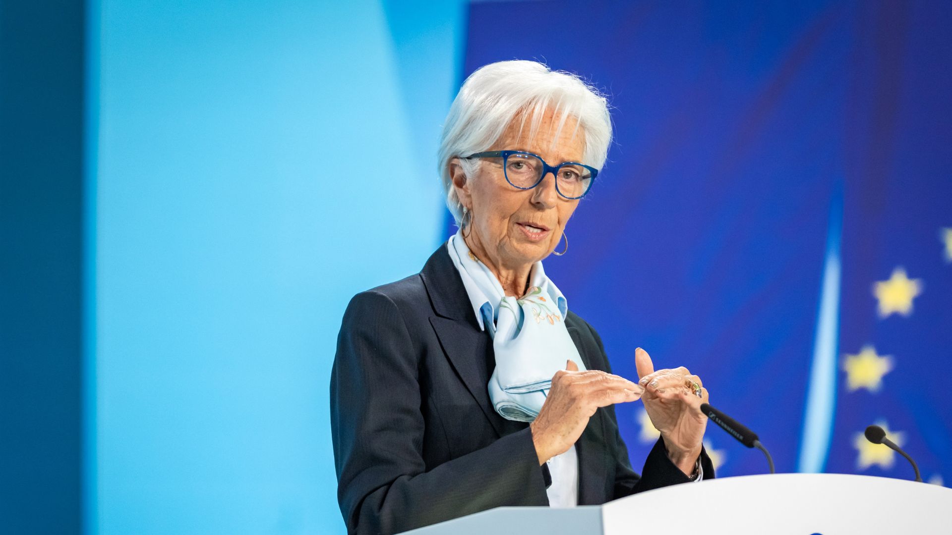 La presidente della Bce Christine Lagarde