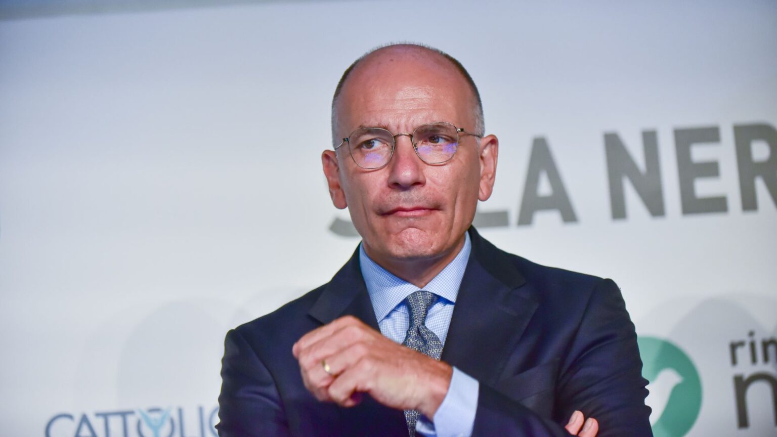 L'ex presidente dl Consiglio Enrico Letta