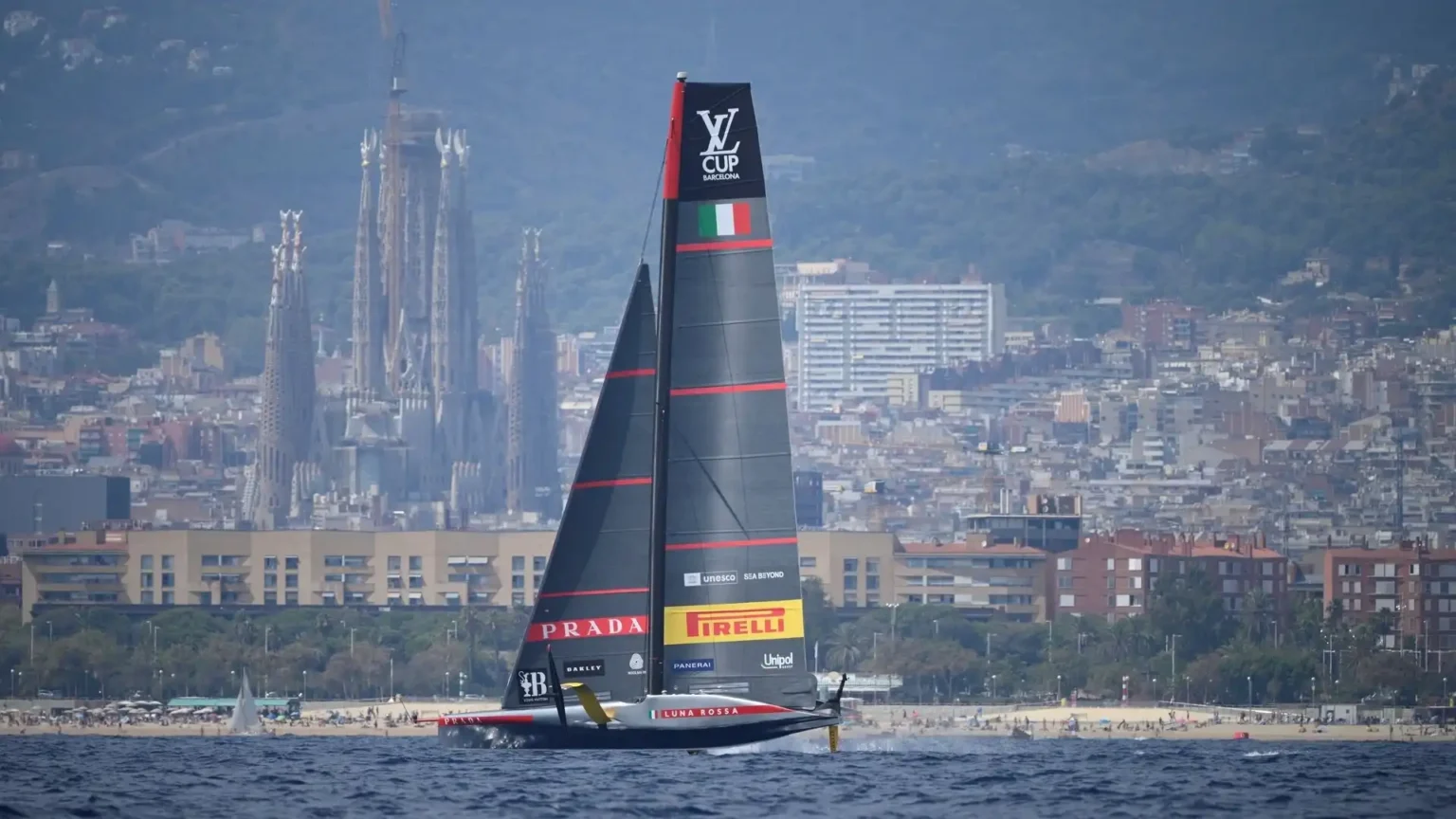 Luna Rossa alla Louis Vuitton Cup