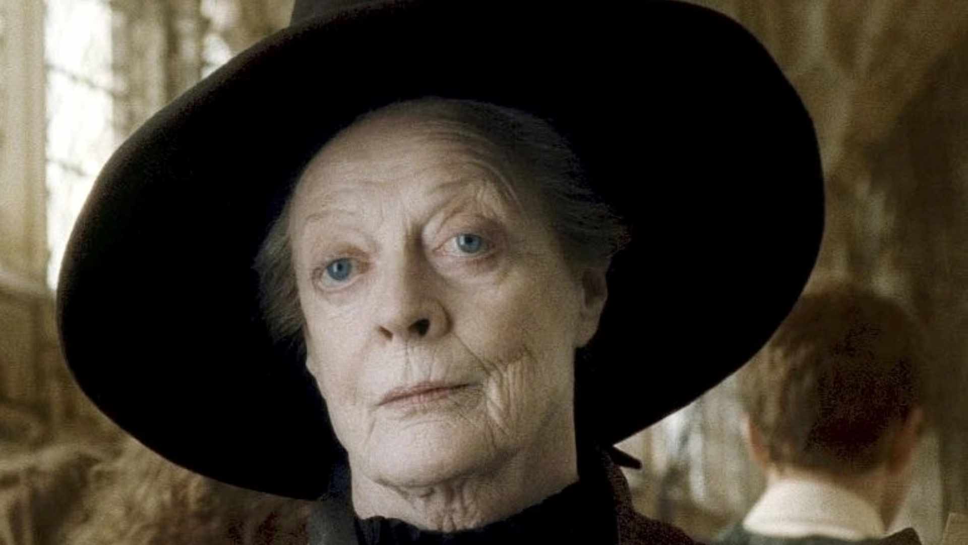 Maggie Smith, prof McGranitt in Harry Potter