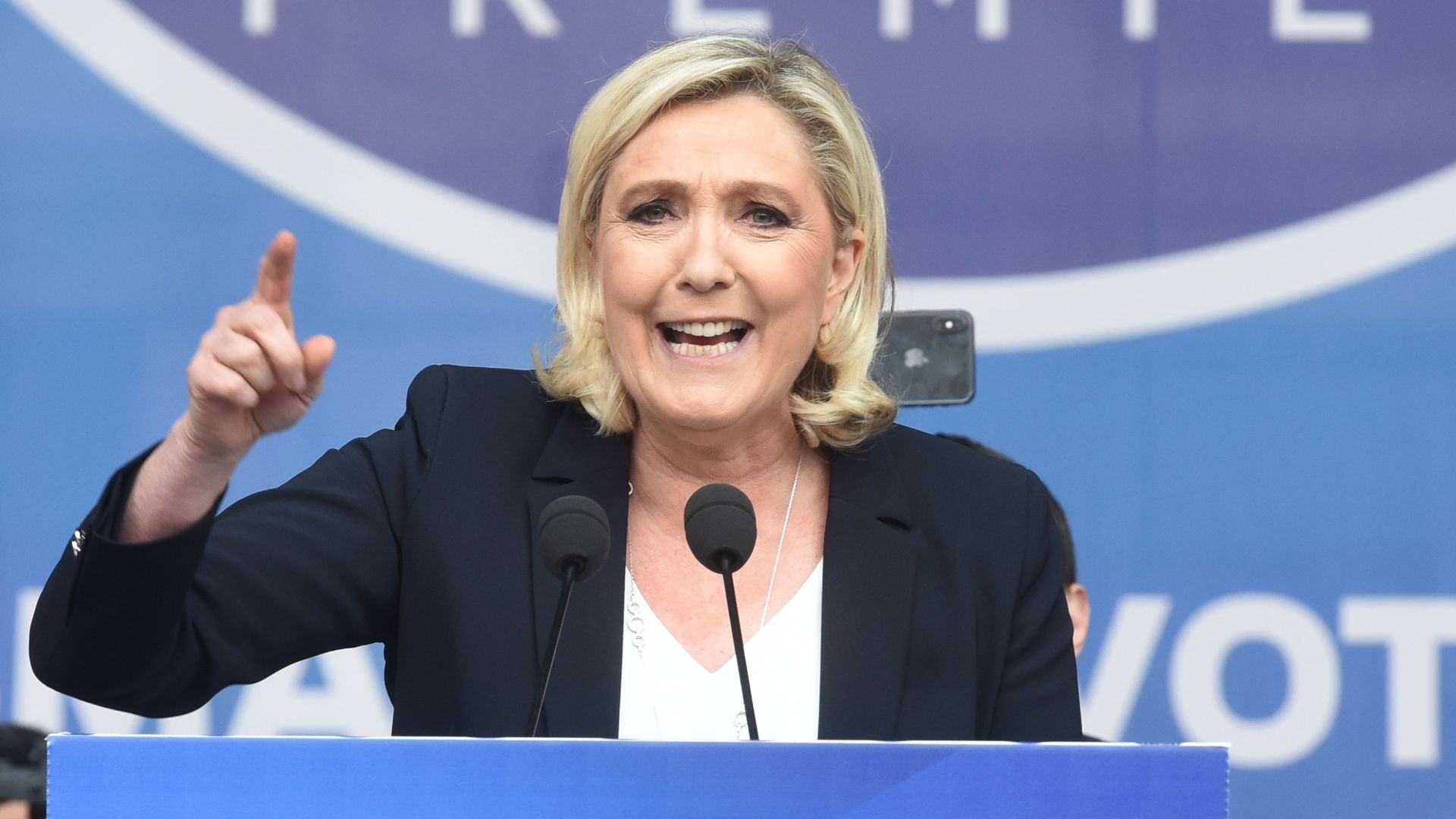 Marine Le Pen, leader del Rassemblement National