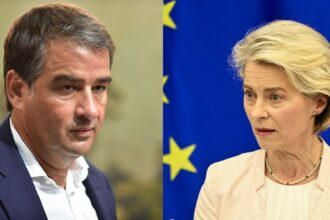 Raffaele Fitto e Ursula Von der Leyen