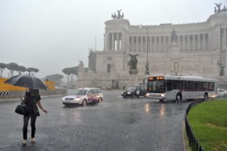 Maltempo a Roma