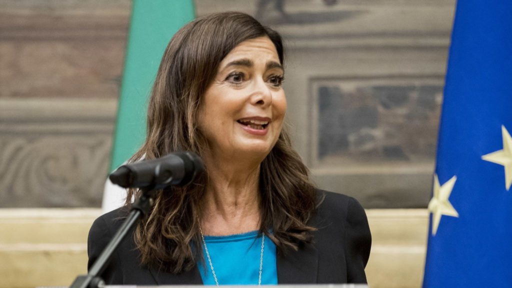 La deputata democratica Laura Boldrini è una dei promotori dell'appello  #StopCrimesInPalestine