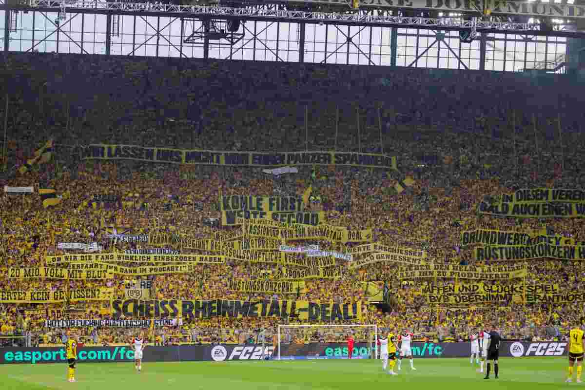 Tifosi del Borussia Dortmund