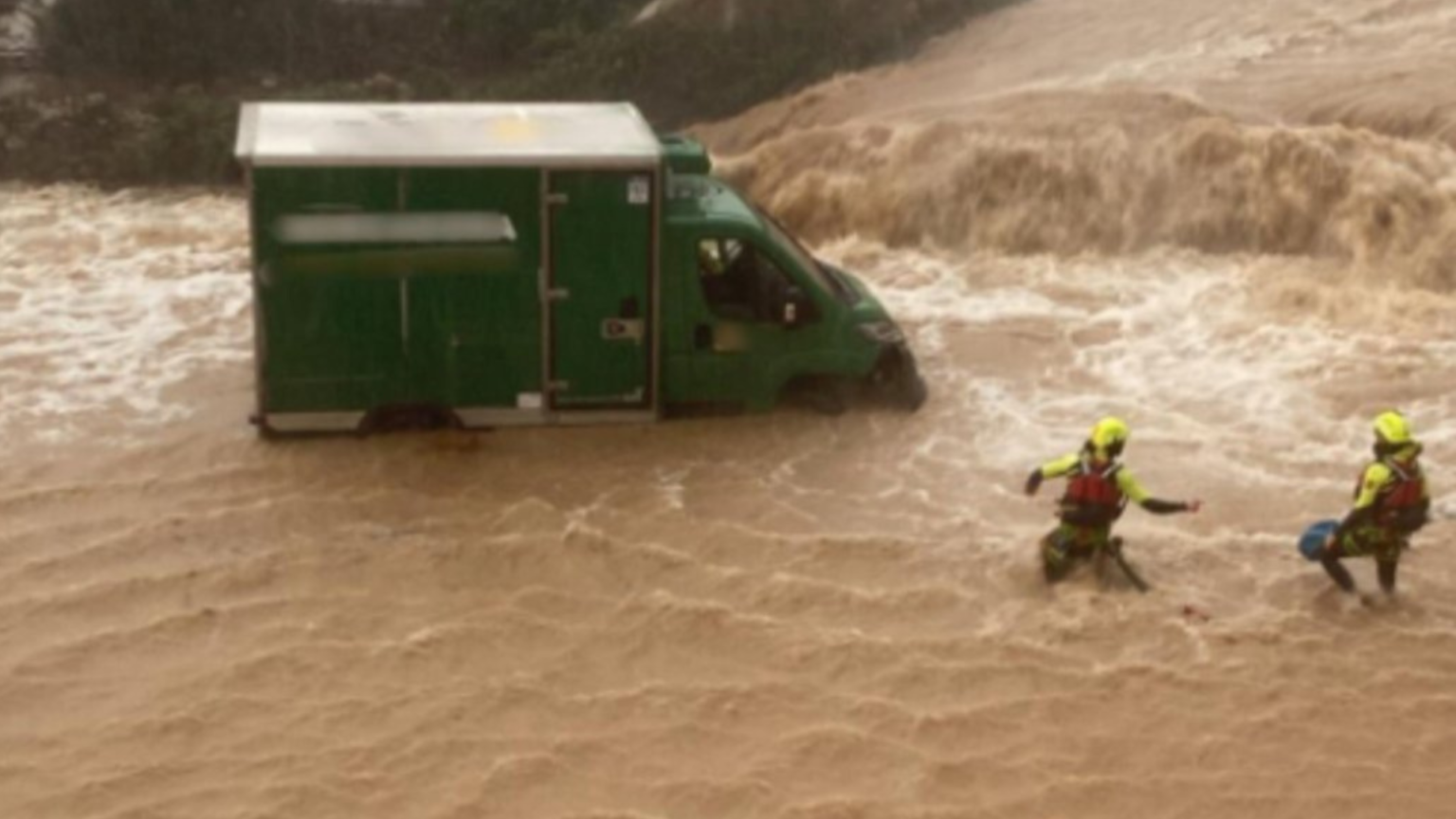 Gli effetti della Dana in Spagna