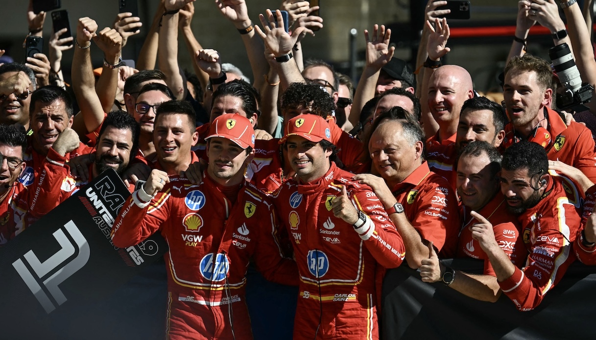 Charles Leclerc e Carlos Sainz