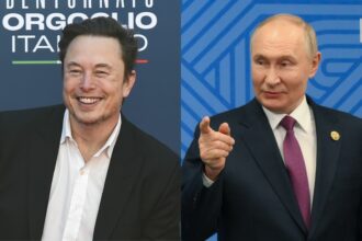 Elon Musk e Vladimir Putin