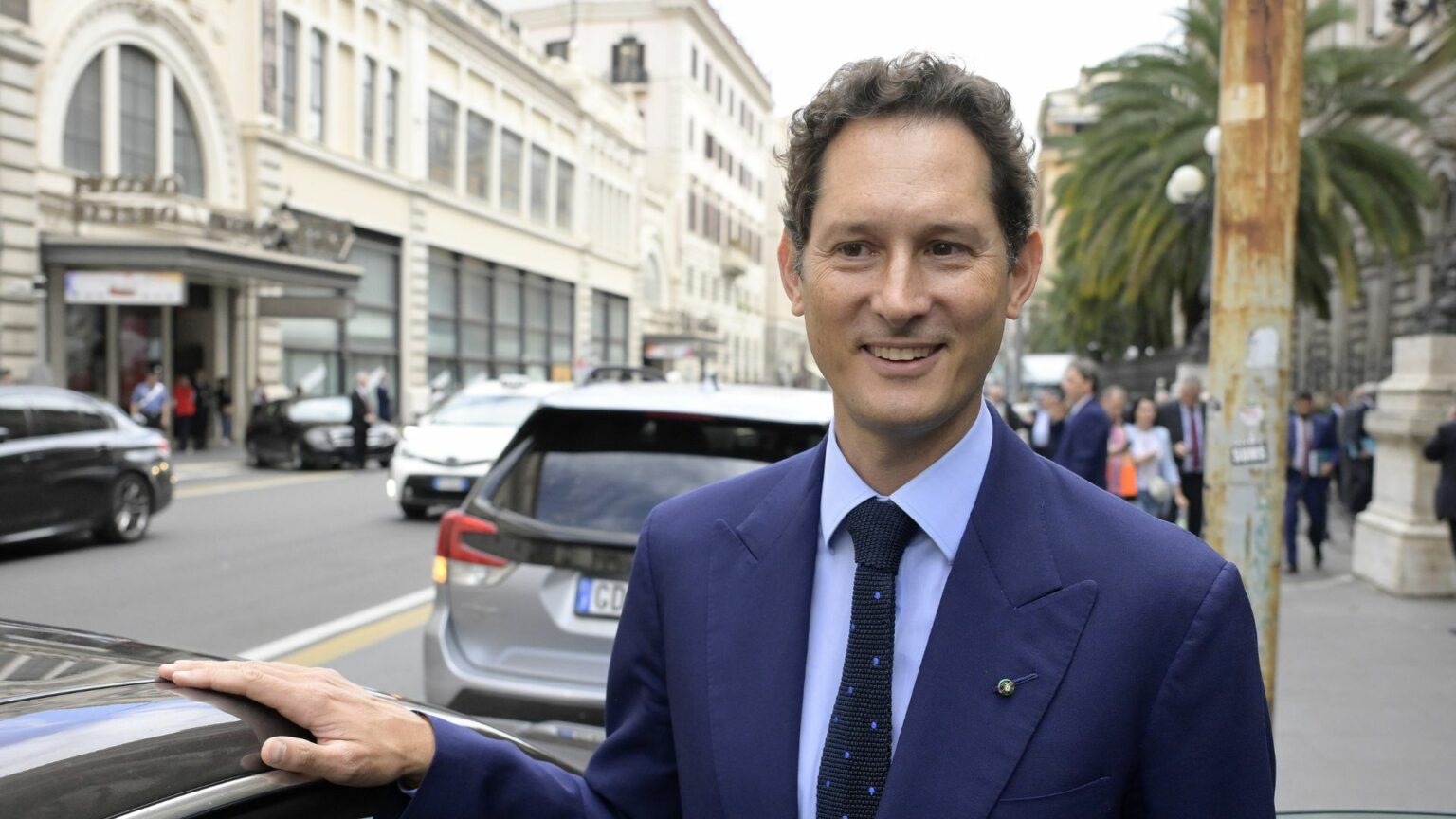 Il Presidente di Stellantis, John Elkann