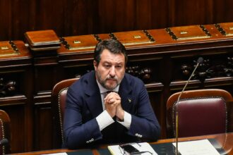 Il leader della Lega Matteo Salvini