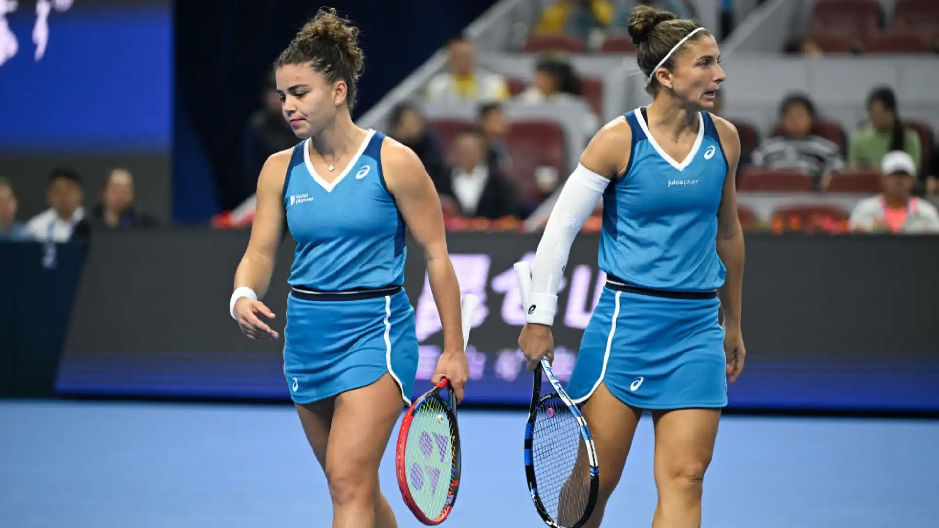 Jasmine Paolini e Sara Errani