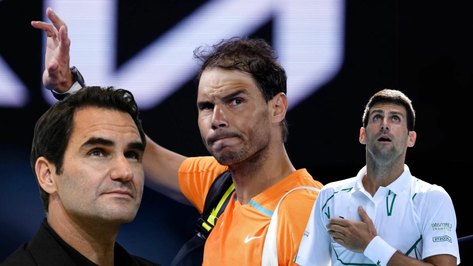 Nadal, Federer, Djokovic