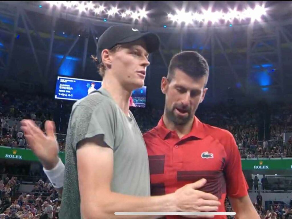 Sinner e Djokovic