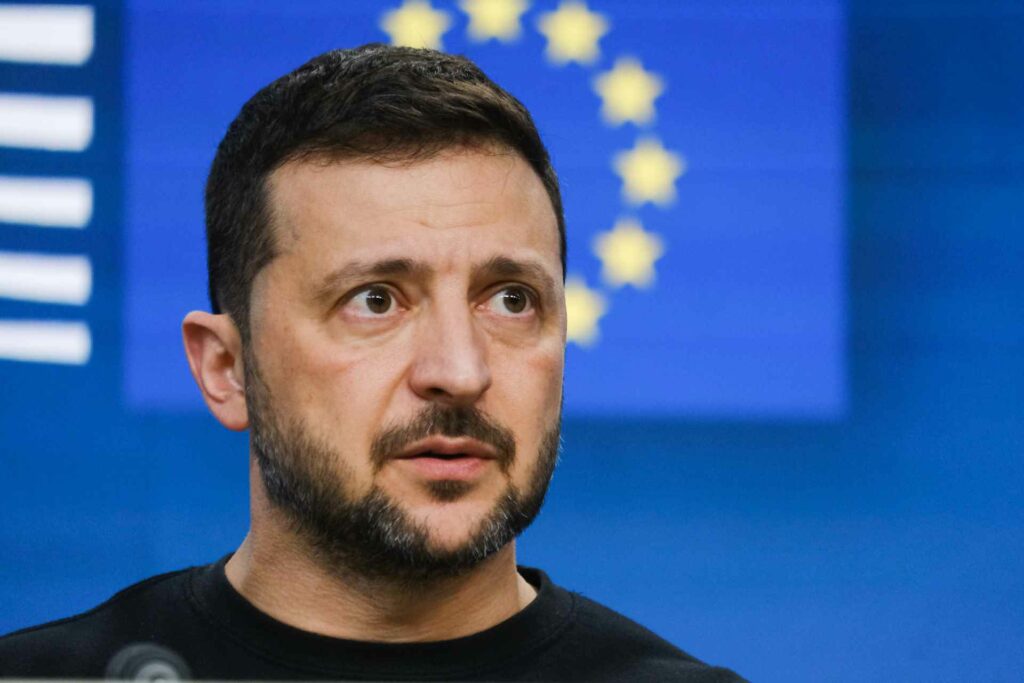 Il presidente ucraino Zelensky