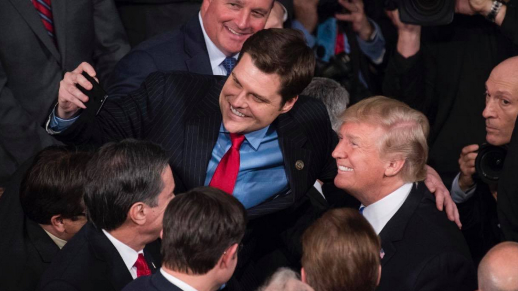 Matt Gaetz e Donald Trump