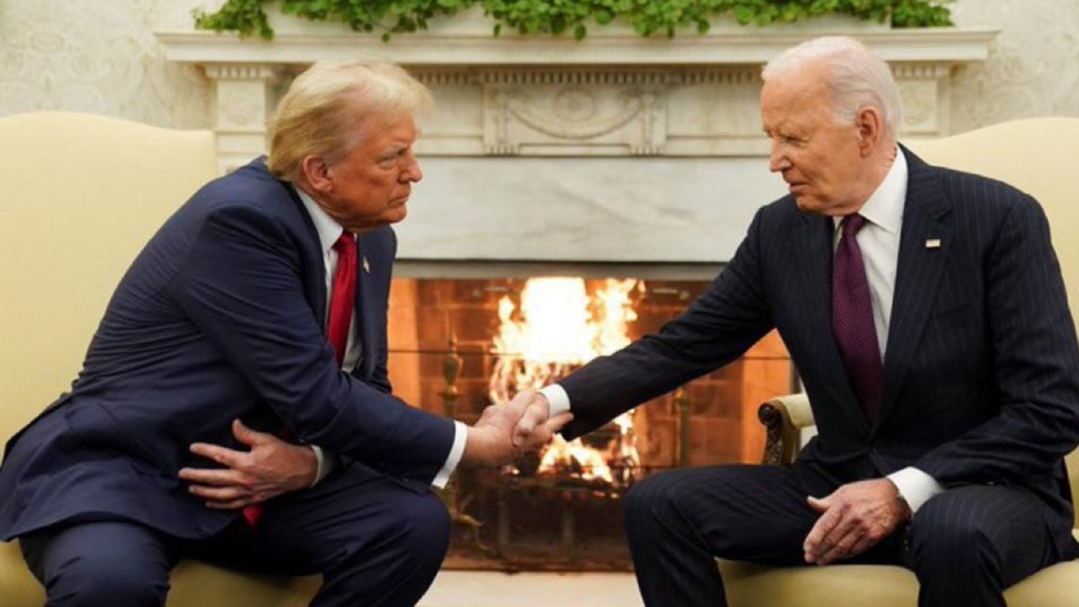 Incontro Trump e Biden